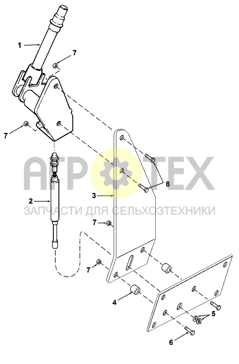 Чертеж Автоматическое прицепное устройство (17G01A)